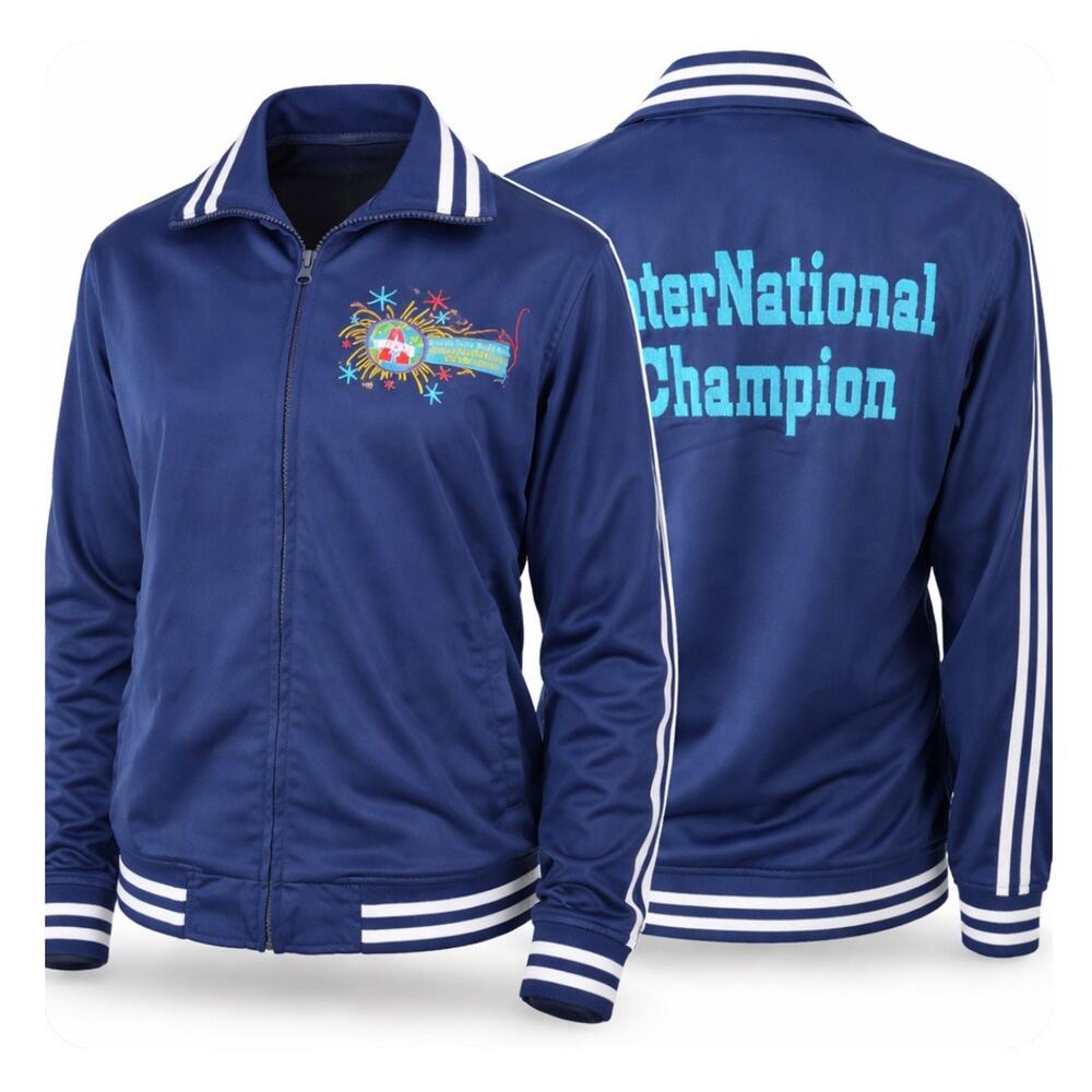Vintage International Champion American Cheerleading Jacket Athletic Size Small